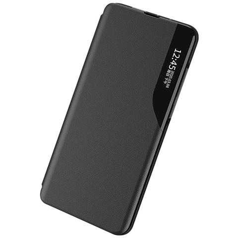 Eco Leather View Case, Elegante Custodia Con Copertura Pieghevole E Funzione Supporto, Per Samsung Galaxy S22+ (s22 Plus), Blu - Foto 6