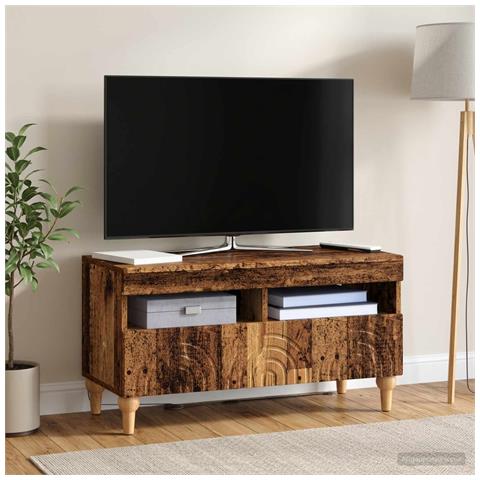 Mobile TV LED Legno antico Legno ingegnerizzato - Foto 2