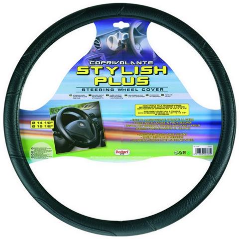 Coprivolante ""stylish"" Per Auto E Furgoni 41/45 Cm Nero - Foto 1