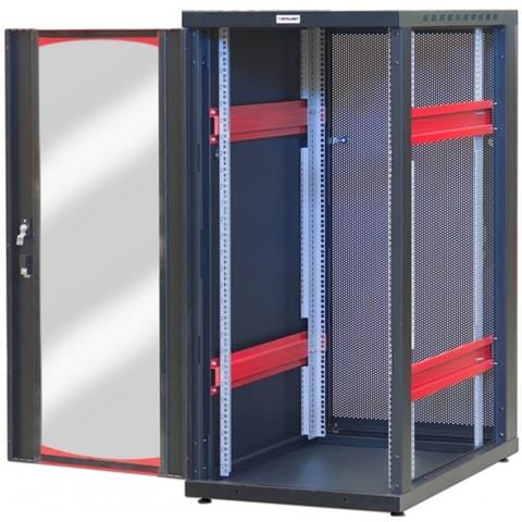 I-CASE SVR-I206BK - Armadio Server Rack 19'' 600x1000 20 Unita' Nero serie IdealNET - Foto 2