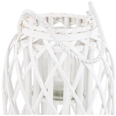 Lanterna Bianca 30 Cm Mauritius - Foto 7