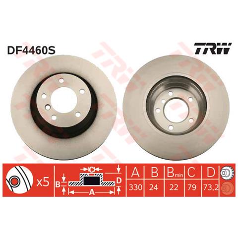 Disco Freno Df4460s Unitai - Foto 2
