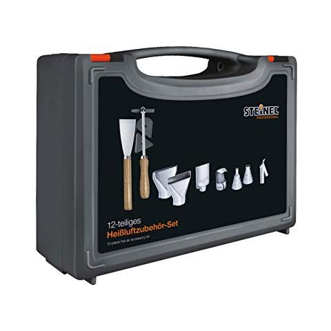 075569 12 Tlg. Kit Di Accessori Per Aria Calda, Argento - Foto 2