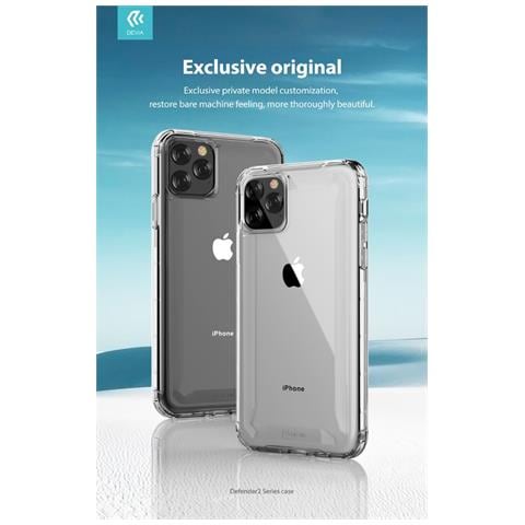 Cover Defender2 Alta Protezione Trasparente Iphone 11 Pro - Foto 1