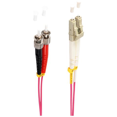 BS77933/4 cavo InfiniBand e in fibra ottica 10 m LC ST Viola - Foto 1