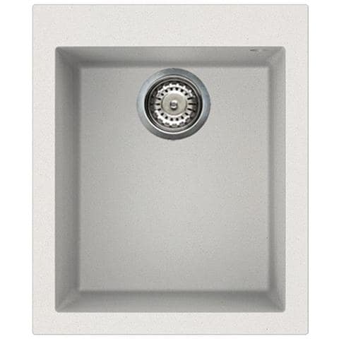 Quadra 100 Lavello da Incasso 1 Vasca Dimensioni 41 x 50 cm Colore Bianco Titano - Foto 1