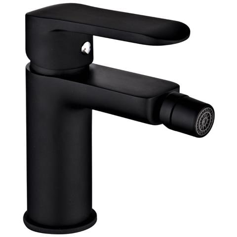 Miscelatore Rubinetto Puma Per Bidet In Ottone Colore Nero Opaco Con Piletta - Foto 2