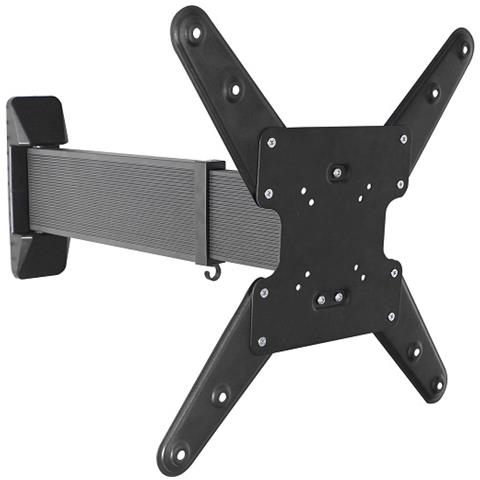 Supporto Professionale Da Parete Con Braccio Estendibile E Orientabile Per Monitor Con Portata 35kg E Vesa Fino A 400x400mm, Nero - Foto 1