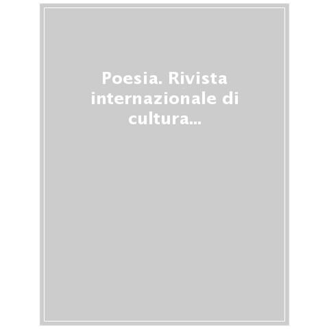 Poesia. Rivista Internazionale Di Cultura Poetica. Nuova Serie. 12: Costantino Kavafis. Poesie E Prose - Foto 1