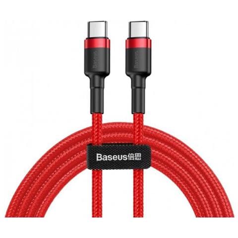 Catklf-g09 Cavo Usb-c - Usb-c Pd Qc 60w 3a 480mb /s 1m - Rosso - Foto 1