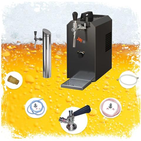 Set Completo - Spillatore Birra Con Pompa A Membrana - Ut Jet 30k Dispenser Birra Macchina Per Birra 1-linea 30 Litri /h Keg Type G - Foto 6
