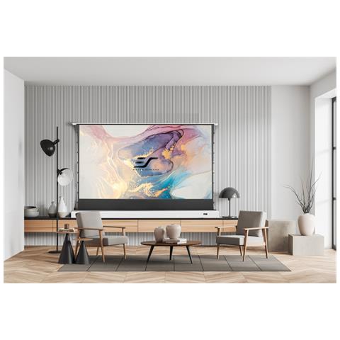 Kestrel Tab-tension Floor-up 2clr - Schermi Per Proiezioni Elettrici 120 Inch Spirito 16:9 268 X155 Cm (121"""") Clr Starbright Adatto Per: Proiettori A Ottica Ultra Corta (ust) - Foto 8