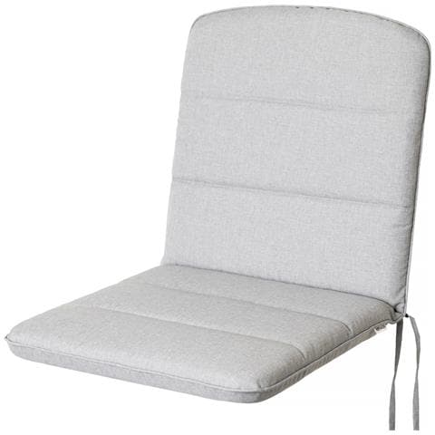 Cuscino Per Sedia Sc, Cuscino Imbottito Per Mobili Da Giardino, Cuscino Per Sedia Con Schienale Alto, Morbido Cuscino Per Sedia Da Giardino, Cuscino Reversibile, Resistente Cuscino Per Seduta - 102 Cm X 50 Cm - Beige - Foto 1