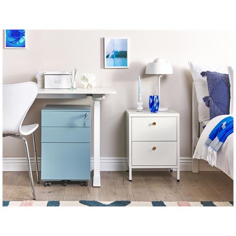 Armadietto Da Ufficio Cami Metallo Azzurro - Foto 1