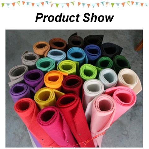 Pannello In Feltro Multicolore Fai-da-te Da 40 Pezzi Per Cucito E Patchwork Multicolor 30 X 20 X 0.1 Cm - Foto 7