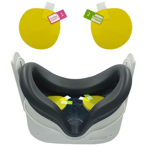 Pellicola Protettiva Per Lenti In Silicone Per Meta Quest 3 2 Confezioni - Foto 4