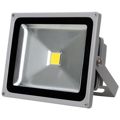 Faro 50 W Led Luce Bianca Faretto Proiettore Da Interno Esterno Giardino - Foto 1