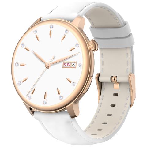 Smartwatch Con Monitoraggio Della Frequenza Cardiaca, Della Pressione Sanguigna E Dell'ossigeno Nel Sangue White - Foto 1