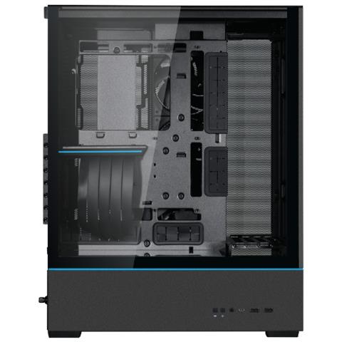 Case SUP01X Tower Micro-ATX / ATX / Mini-ITX 3 Porte USB 3.0 Colore Nero - Foto 2