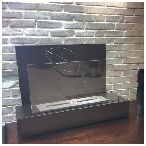 Camino A Bioetanolo 2,5 Kw Riscaldamento A Liquido Con Kit Di Fissaggio A Parete Procida - Foto 5