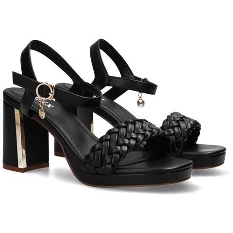 Lewy Sandals Sandali Sintetico Scarpe Donna Nero Eu 41, Mity1605341w 1000 - Foto 1