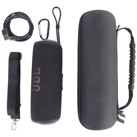Custodia Protettiva Rigida Per Altoparlante Bluetooth Jbl Flip 6 Black - Foto 7