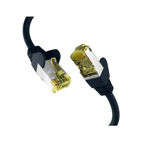EC020200033 cavo di rete Nero 0,5 m Cat6a S /FTP (S-STP) - Foto 1
