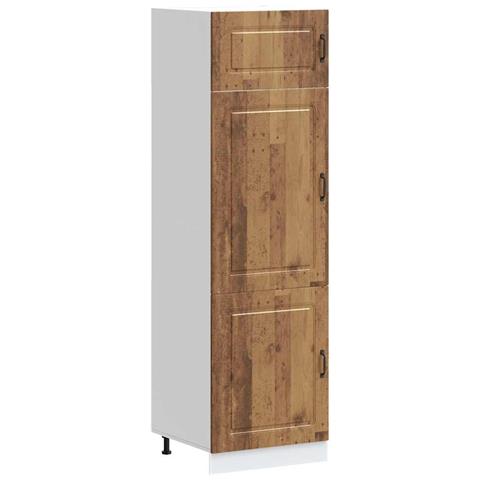 Armadio Da Cucina Kalmar Legno Vecchio In Legno Multistrato - Foto 2