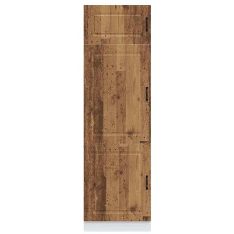 Armadio Da Cucina Kalmar Legno Vecchio In Legno Multistrato - Foto 3