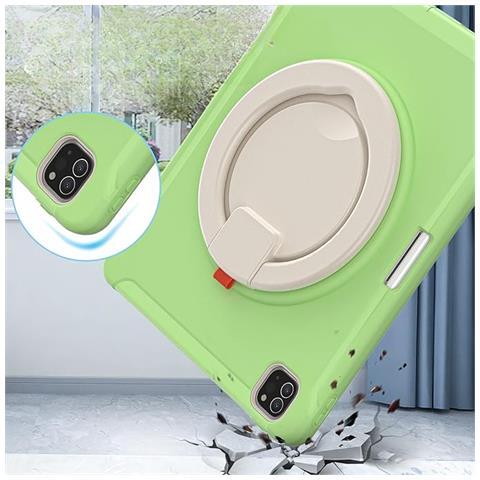 Custodia Verde Con Manico Per Ipad Air 4/5 10.9"" E Pro 11"" (2018/20/21) - Pratica E Stile - Foto 2