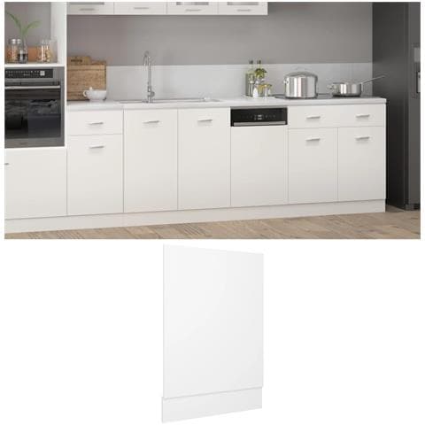 Pannello Lavastoviglie “lyon” Bianco 45x3x67 Cm - Foto 6