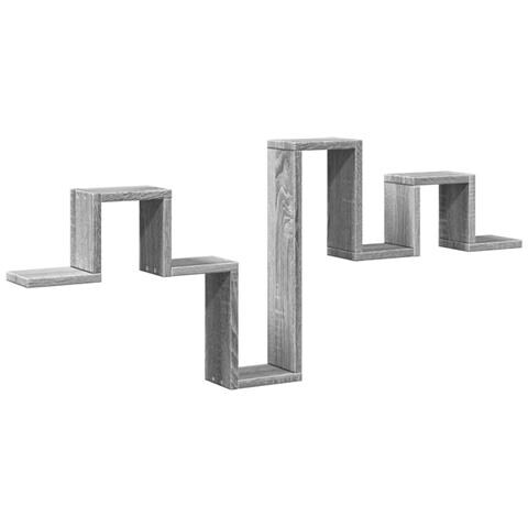 Lusso Casadino - Mensola A Muro Grigio Sonoma 104,5x10x43 Cm Legno Multistrato - Foto 1