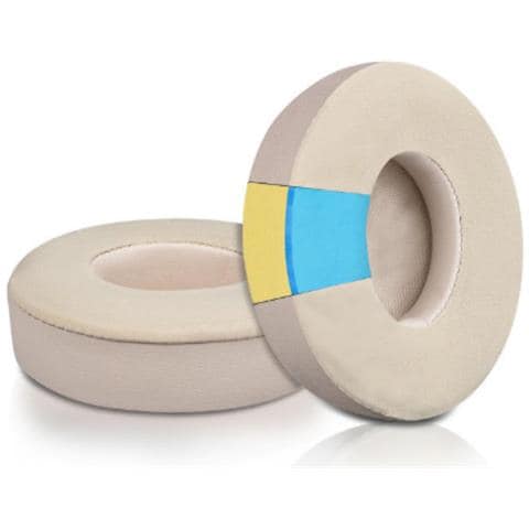 Cuscinetti Auricolari Rrescanti In Gel Per Cuffie Beats Solo 2 E 3 Gold - Foto 1