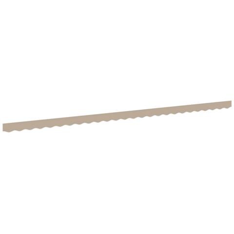 Tenda Valance per struttura 6 m Beige 5,8x0,2 m - Foto 1