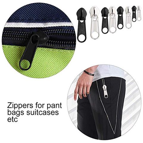 Kit Di Riparazione Per Cerniere In Nylon Da 85 Pezzi, Cursori Di Ricambio Per Cerniere N. 5 - Foto 4