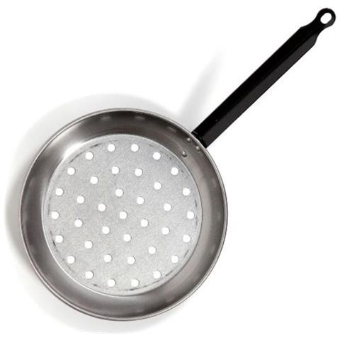 Teglia Per Castagne Da 28 Cm Con Manico Corto - 1028 - Foto 1