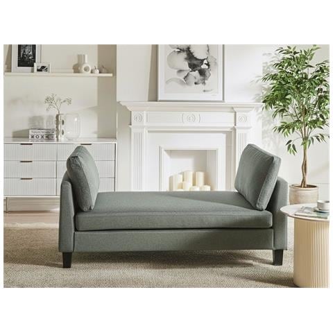 Chaise Longue Archiane Tessuto Verde - Foto 1