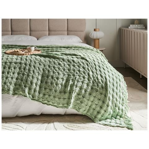 Piumone Bere Cotone 200 X 220 Cm Verde - Foto 1