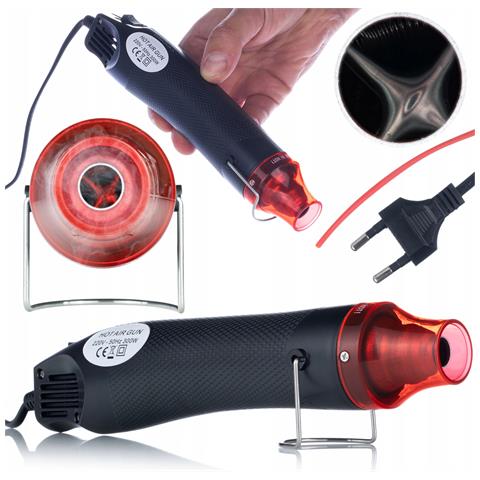 Set Mini Pistola Termica Hot-air 300w Con Spelafili Automatico E Crimpatrice + 164 Tubetti Termorestringenti - Precisione E Qualità Per Elettronica - Foto 8