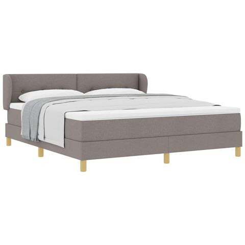 Letto a molle con materasso Talpa 180 x 200 cm Tessuto - Foto 1