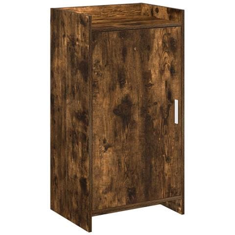 Mobile per scarpe con archiviazione Rovere Fumo 48 x 36 x 92 cm - Foto 1