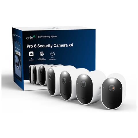 Pro Telecamera di sicurezza 6 2K+, set da 4 - Foto 1
