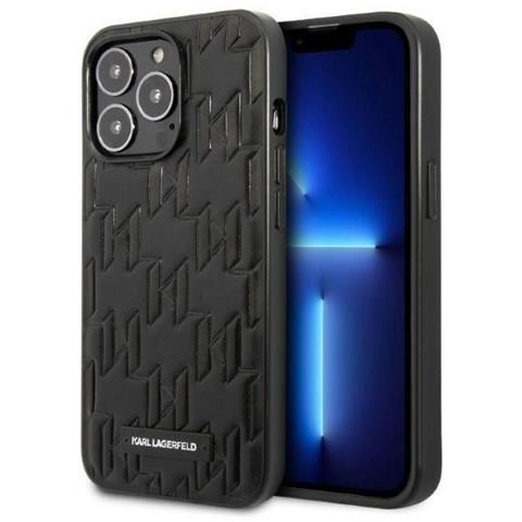 Karl Lagerfeld Klhcp13xmnmp1k Custodia Per Iphone 13 Pro Max 6,7 Nera /nera Con Monogramma - Foto 1