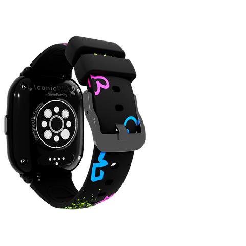 Iconic Plus 2 4,52 cm (1.78") 40 mm Digitale Touch screen 4G Nero Wi-Fi GPS (satellitare) - Foto 5