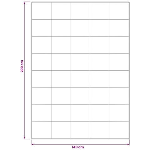 Set di piumone e cuscini 2 pz 140x200 cm Inverno 450 GSM Lana - Foto 10