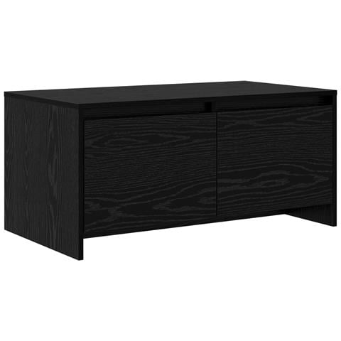 Tavolino da salotto Rovere Nero 90 x 50 x 41.5 cm - Foto 1
