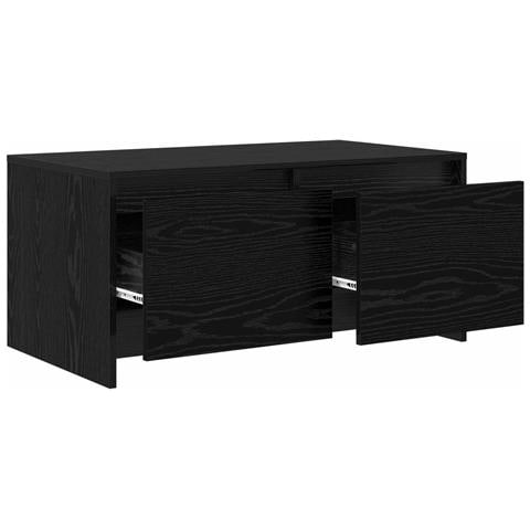 Tavolino da salotto Rovere Nero 90 x 50 x 41.5 cm - Foto 2