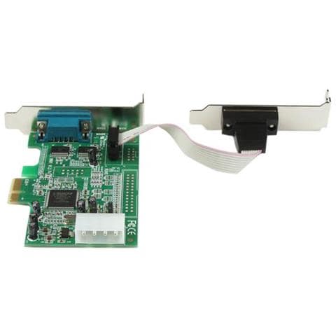 Scheda PCI Express seriale nativa basso profilo a 2 porte RS-232 con 16550 UART - Foto 3