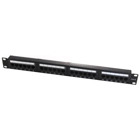 Patch Panel Utp 24 Posti Rj45 Cat. 6 - Foto 1