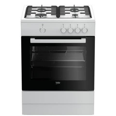 [Ricondizionato BASIC] Cucina A Gas FSG62000DW 4 Fuochi Forno A Gas Classe A Colore Bianco - Foto 3